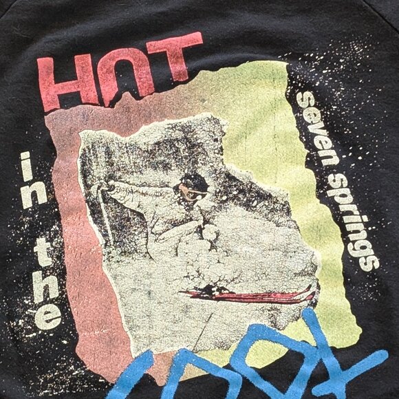 80's Jerzees Skiing Seven Springs Crewneck Size - XL - Picture 2 of 4